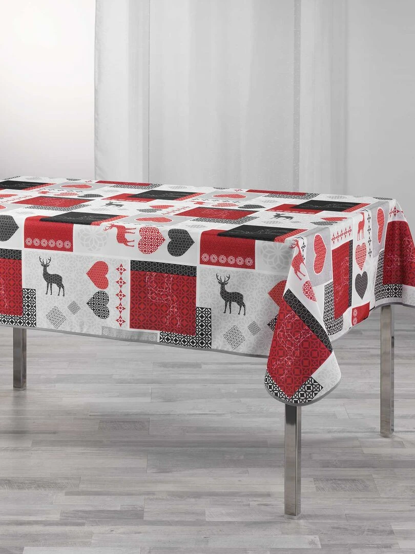 Nappe rectangle Valho Rouge