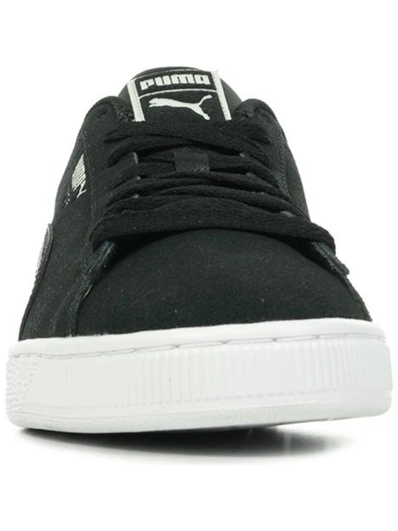 Baskets PUMA Suede Re Style   Noir Blanc