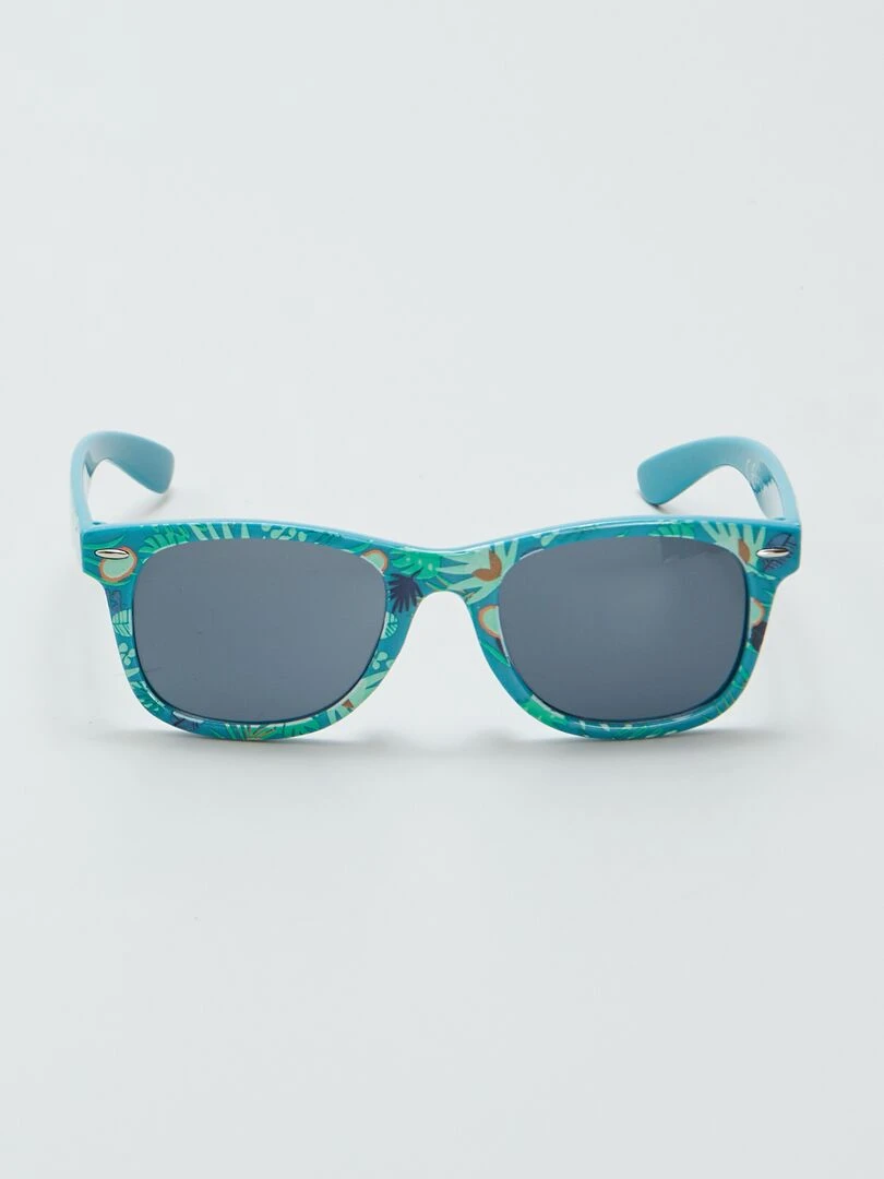 Lunettes de soleil 'jungle' Vert