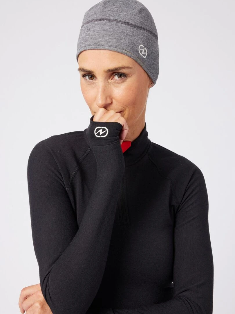 Bonnet Comfort Thermolactyl 4 mixte DamartSport Gris chiné