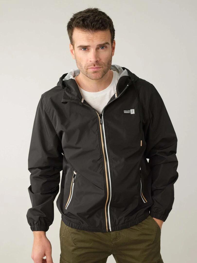 Blouson homme avec capuches doublée 'Deeluxe' Noir