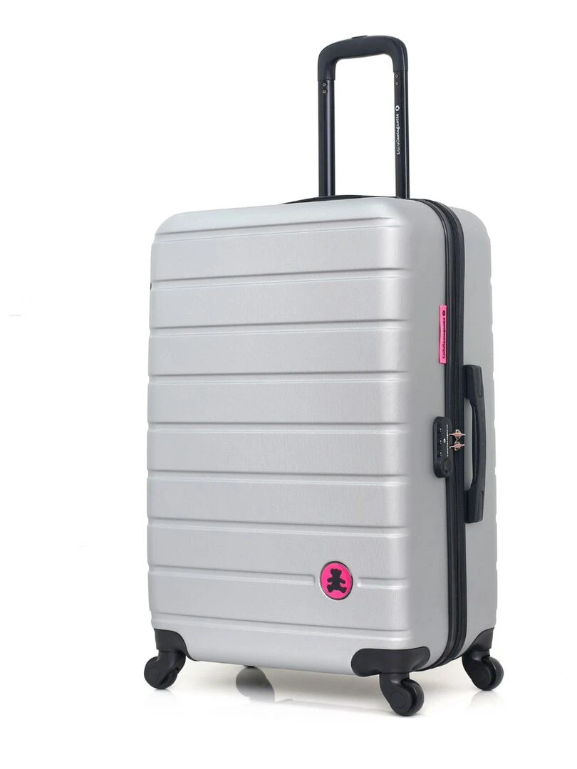 LULU CASTAGNETTE VALISE L STRIA A Gris