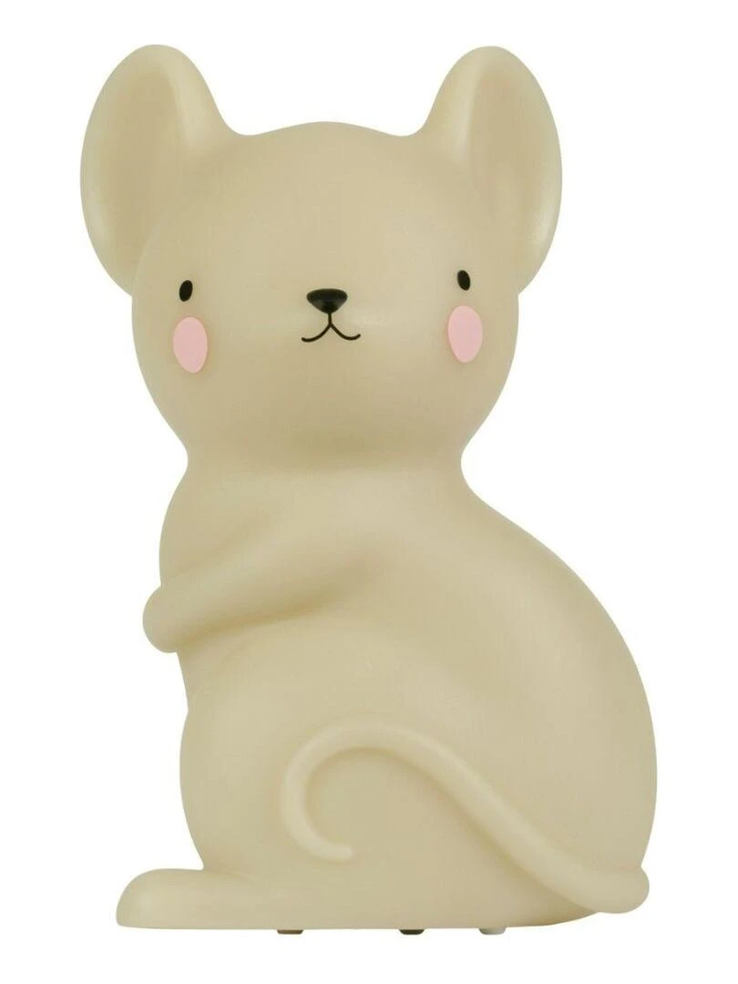 Veilleuse Souris (13 cm) Beige
