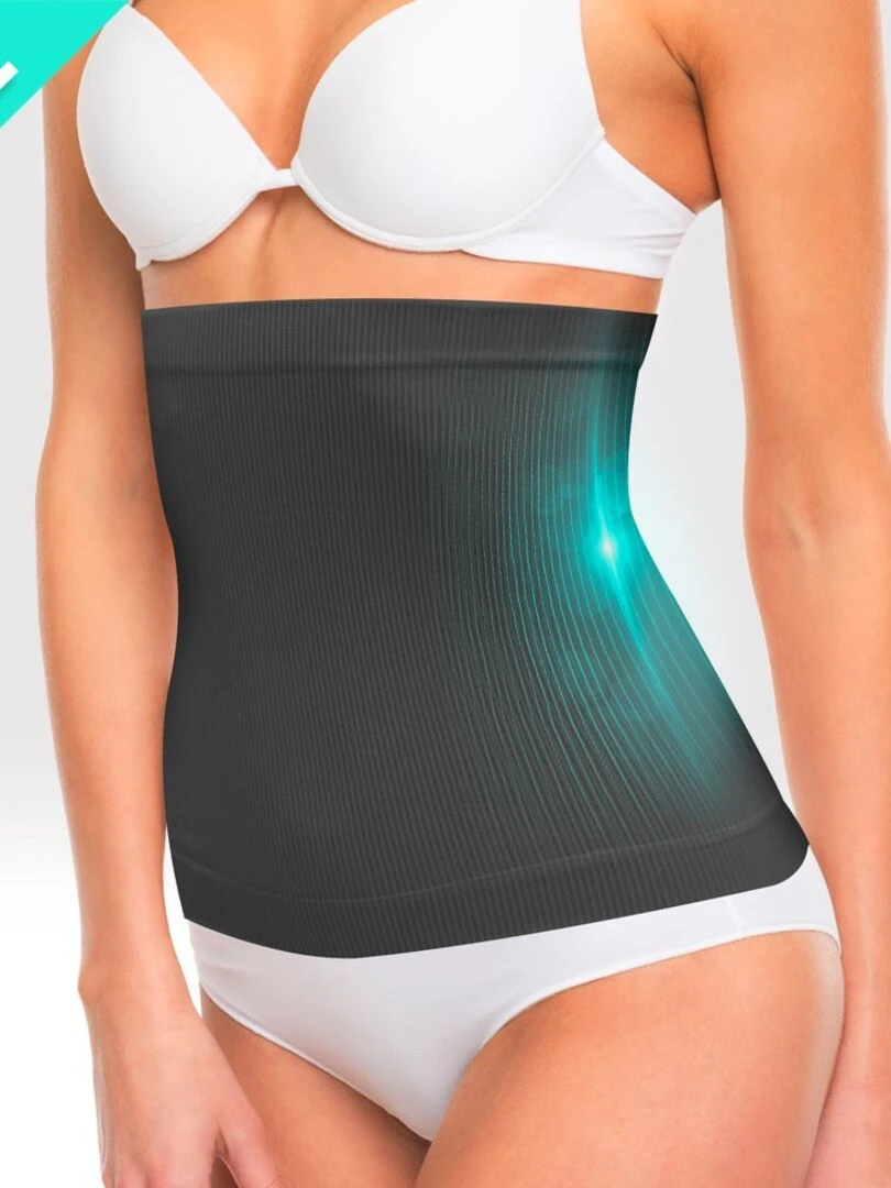 Lot de 2 ceintures minceur CryoShape   Noir