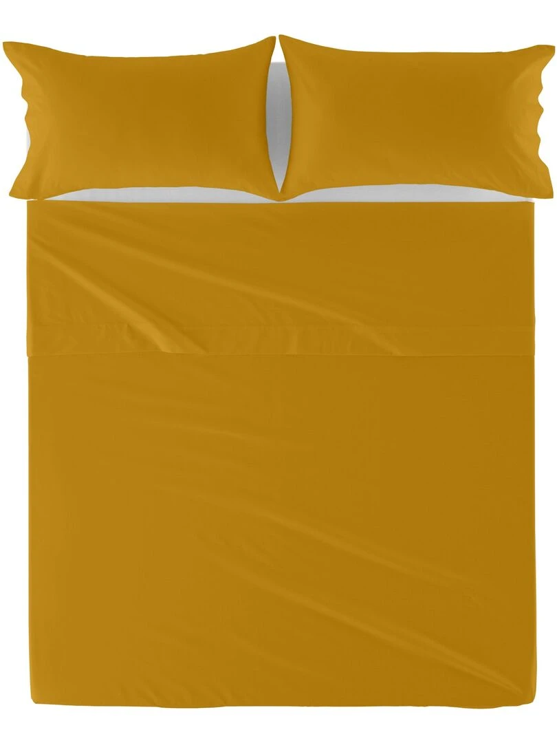 Drap Basic "Happyfriday"   Moutarde