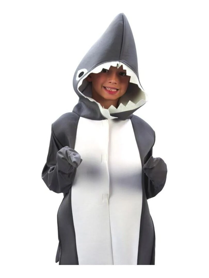 Déguisement Requin enfant Gris