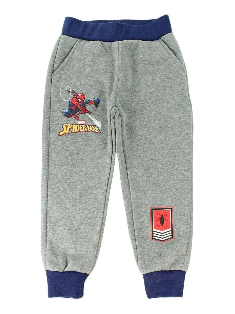 Disney Pantalon De Jogging garçon imprimé Spiderman Gris