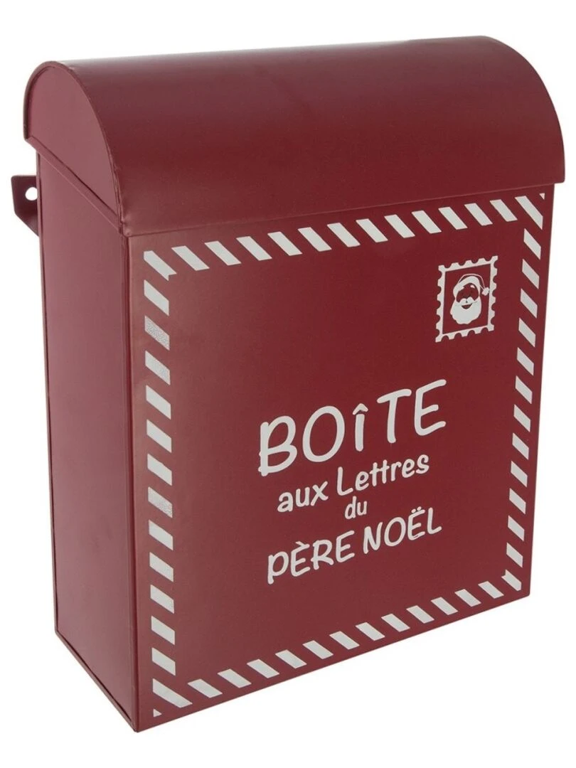 Boite aux lettres du père Noël Rouge