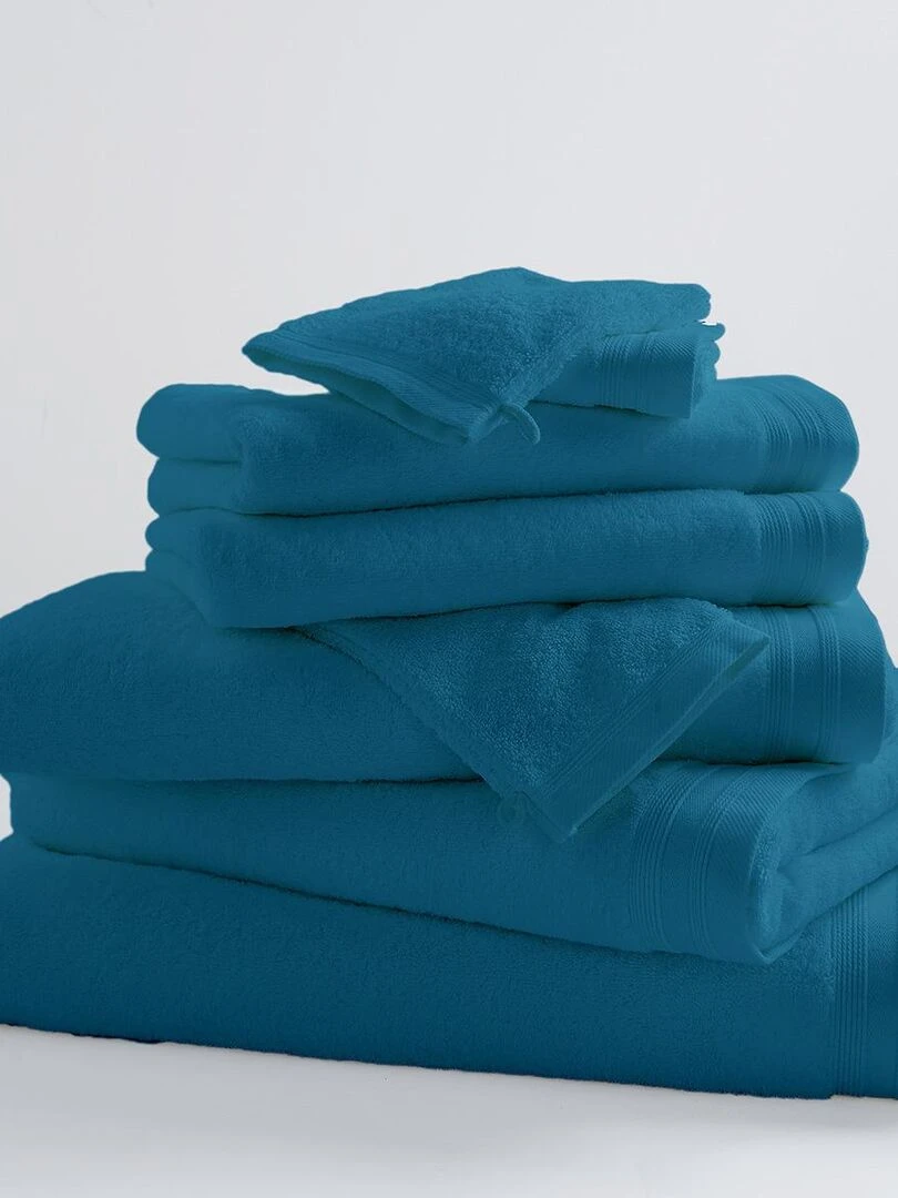 Drap De Bain Uni et Coloré Bleu turquoise