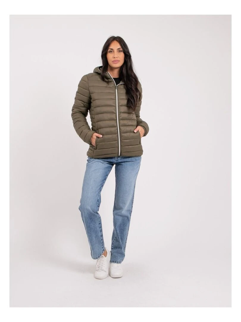 Doudoune a capuche URSEL   Kaki