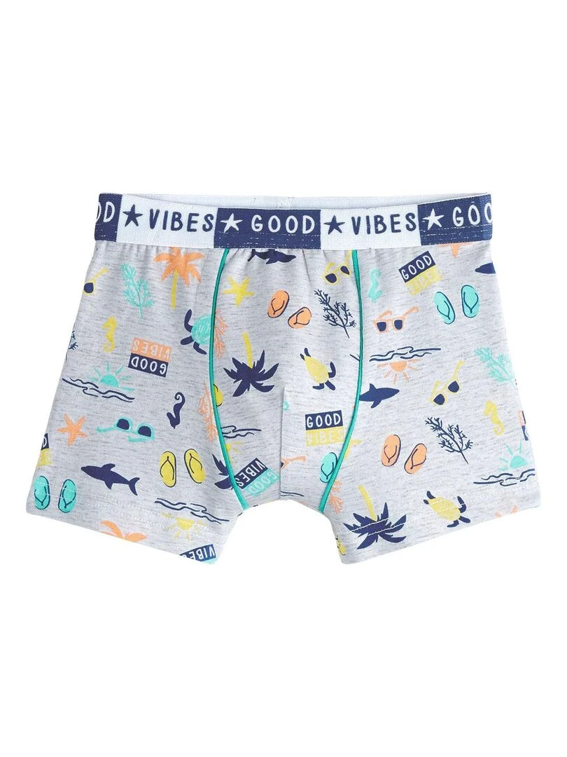 Lot de 2 boxers garçon Souleymane   Bleu
