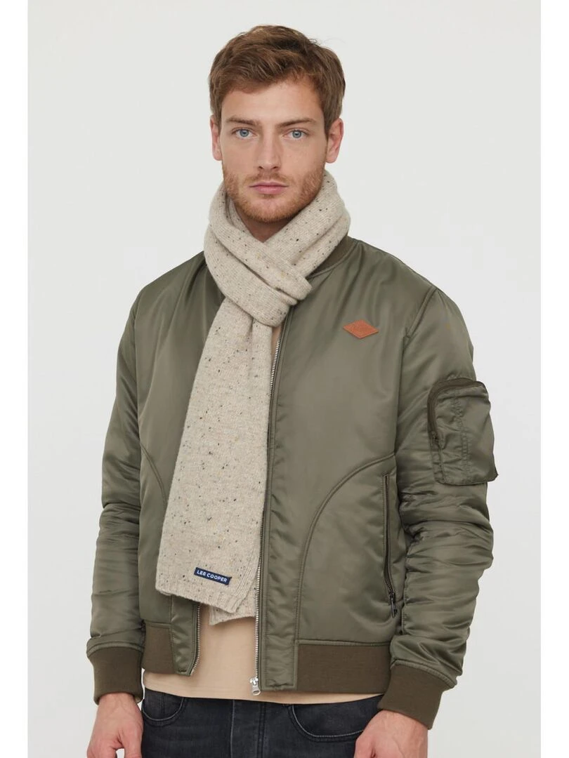Lee Cooper Echarpe polyester WOLY Beige argile