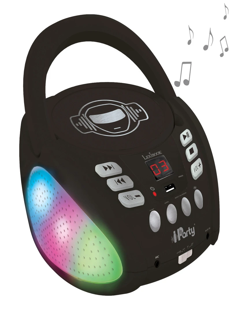 Iparty Bluetooth Light Cd Player With Usb N/A