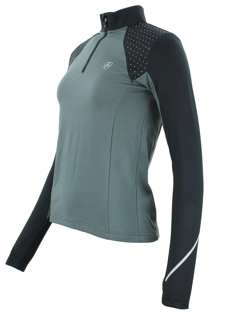 Top technique femme AFLINT   Gris