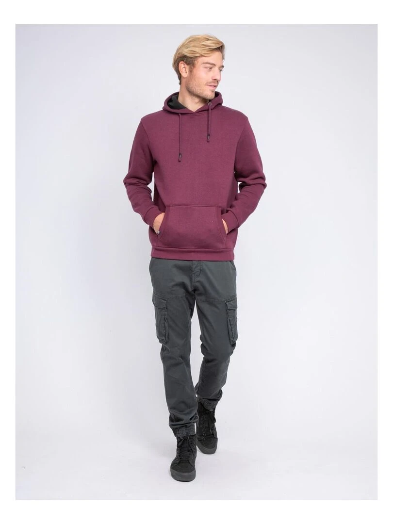 Sweat capuche WIDEM   Violet