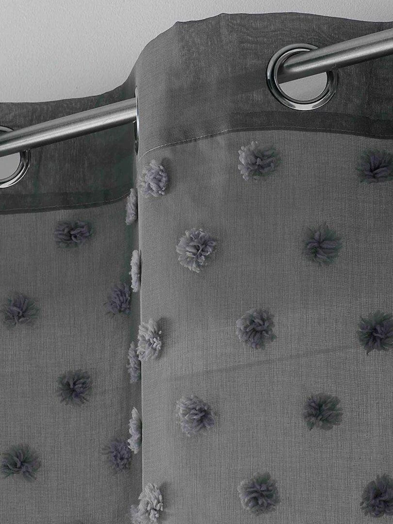 Voilage Melusine Gris