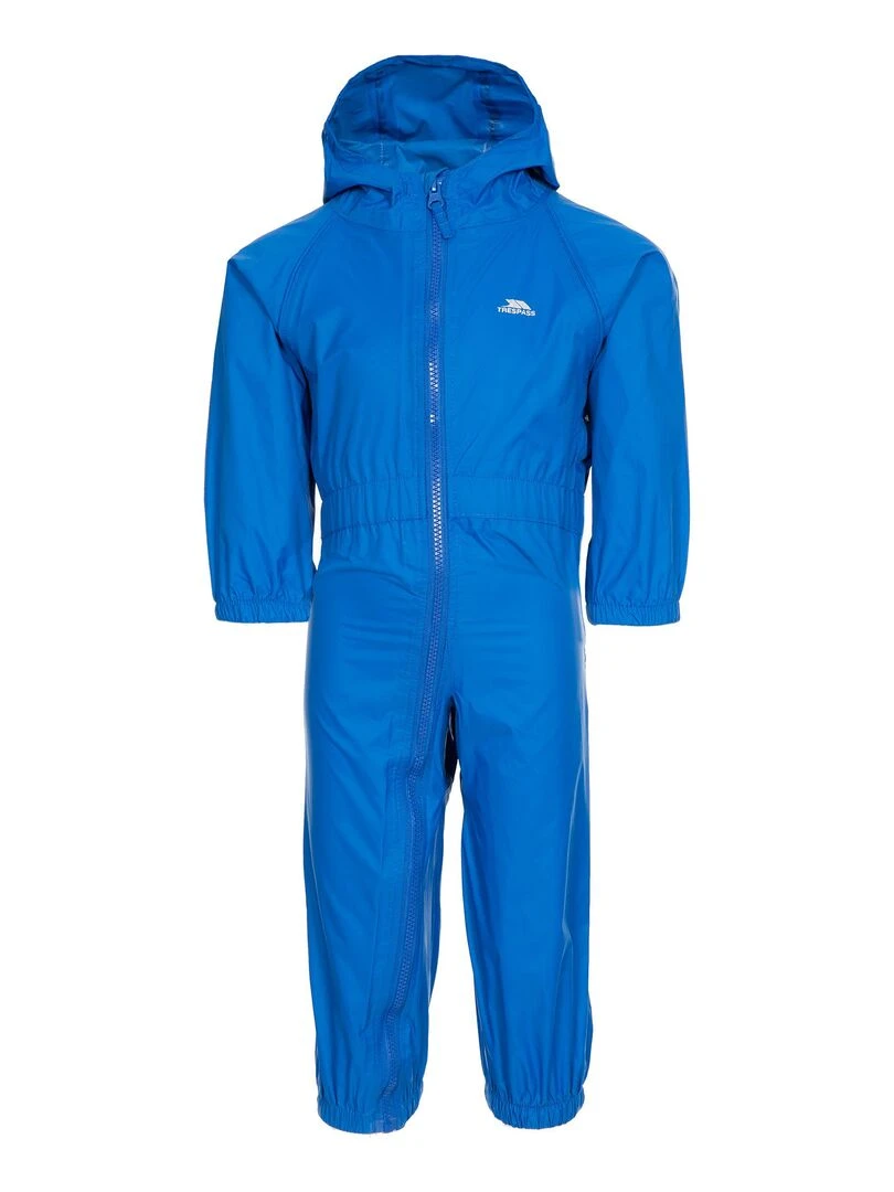 Trespass Dripdrop Combinaison imperméable unisexe Bleu