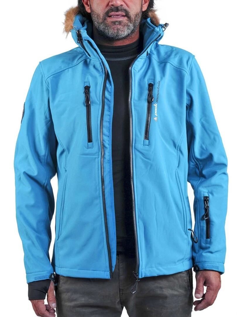 Blouson de ski homme CASADA   PEAK MOUNTAIN   Bleu