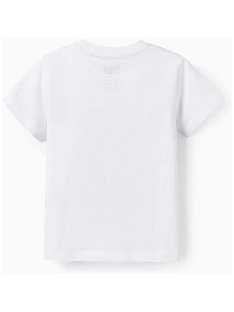 T shirt En Coton Pour Garçon 'Bugs Bunny Portugal' Blanc