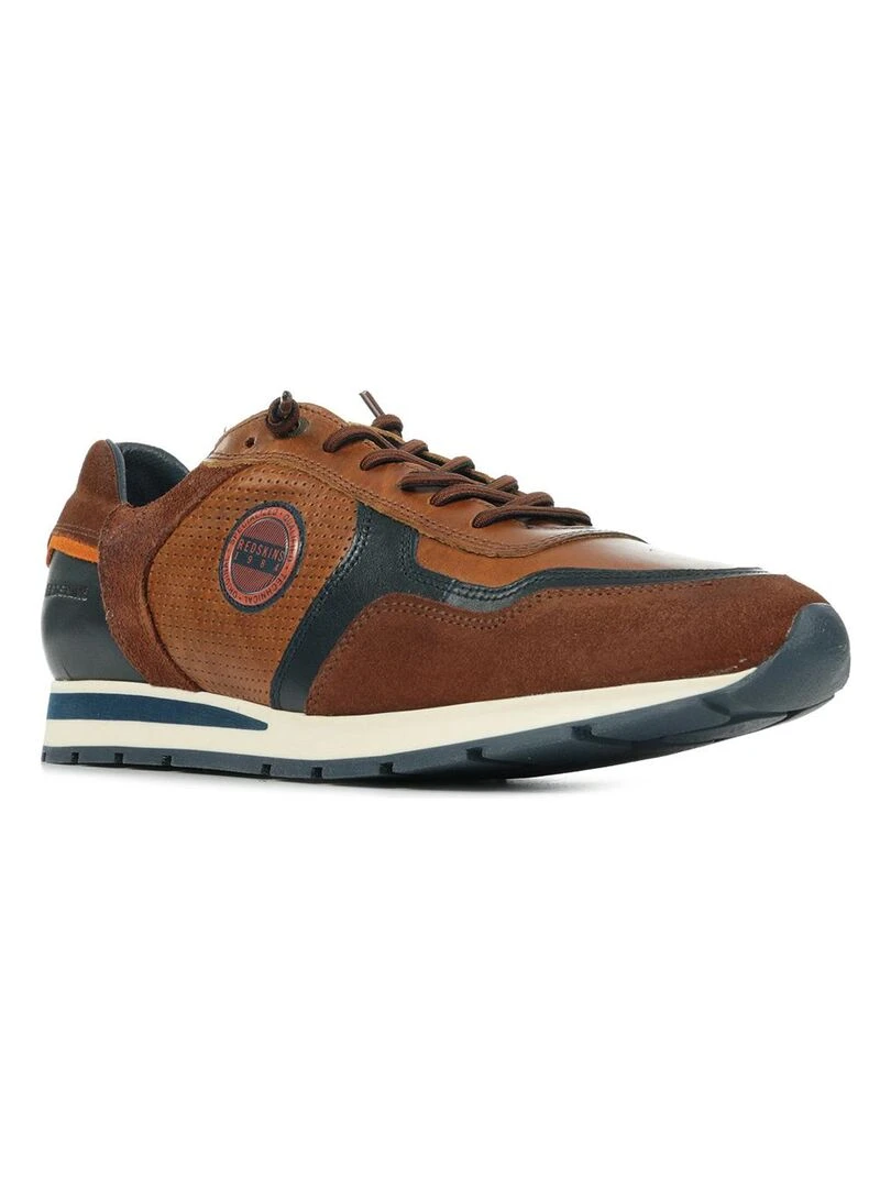 Baskets Redskins Stitch 2 Marron