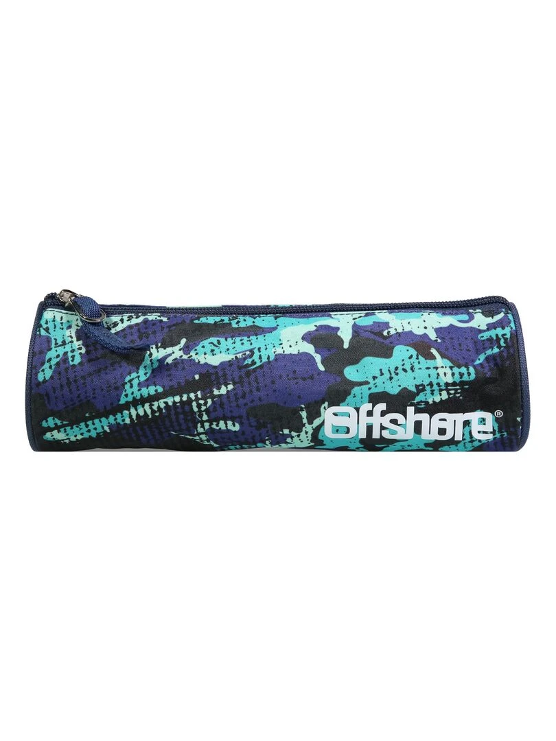 BAGTROTTER Trousse scolaire ronde Offshore Camouflage Vert