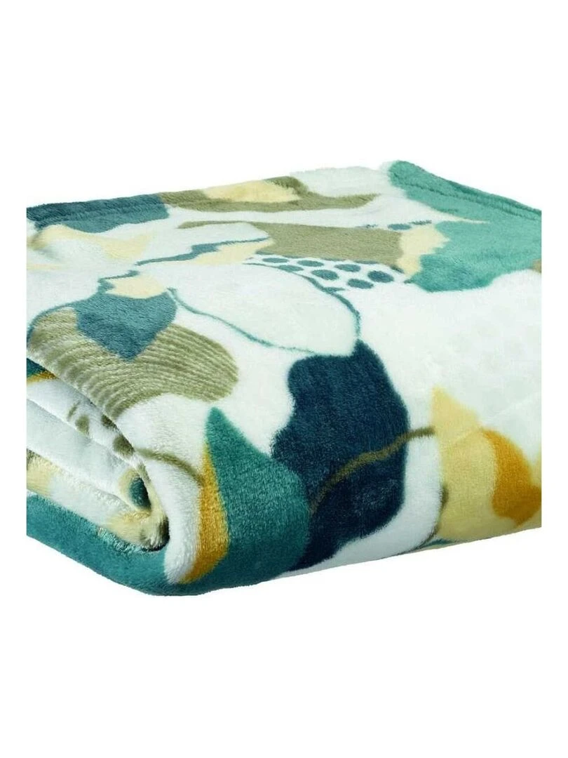 Plaid ultra doux 130x160 cm Lobelia Bleu
