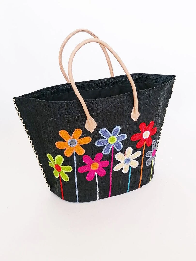 Panier Majunga Noir Noir