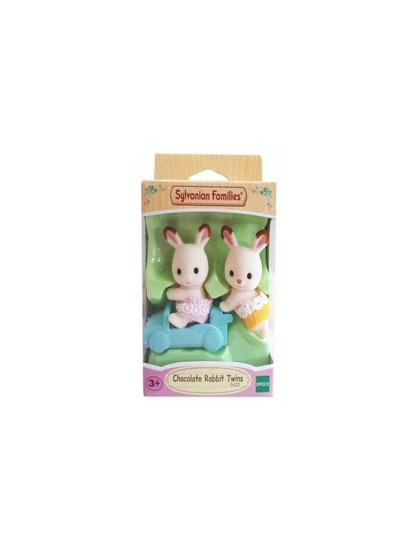 5420 'sylvanian Families' Jumeaux Lapins Chocolat   N/A