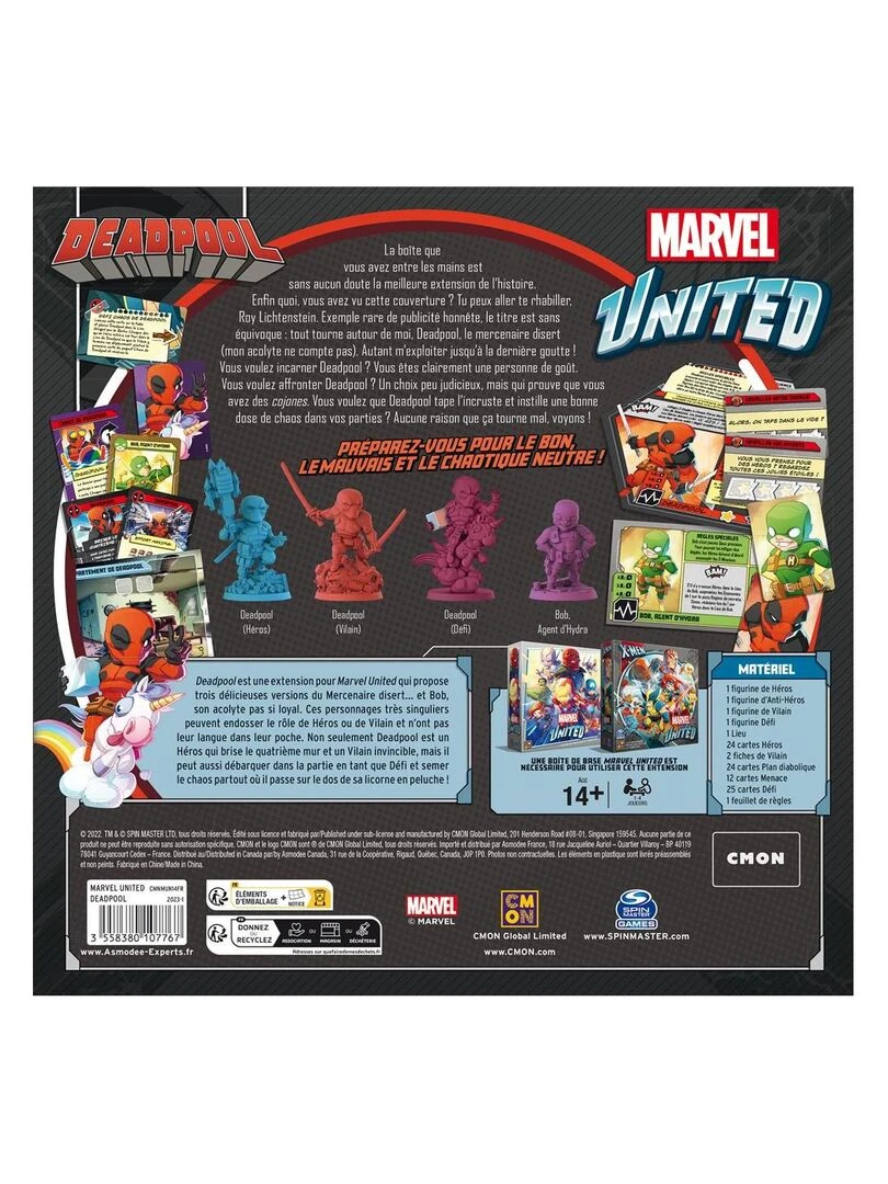 Marvel United Dead pool edition N/A