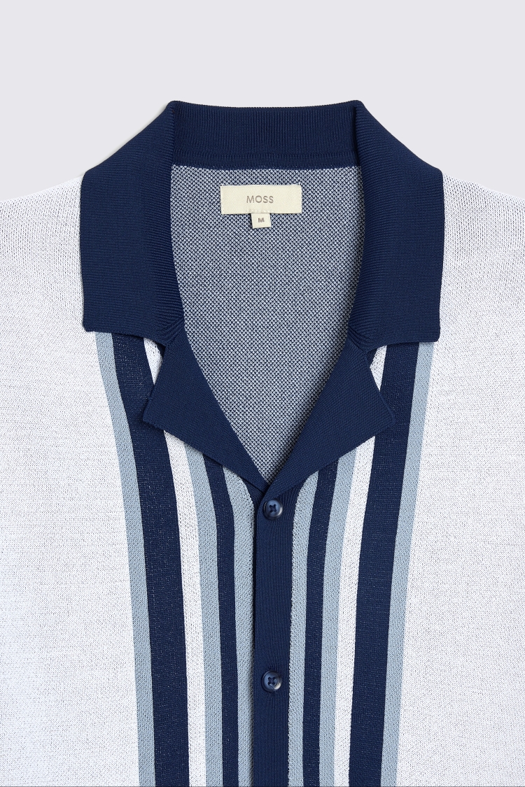 Tailored Fit White Linen Grandad Collar Shirt   Buy Online at Moss