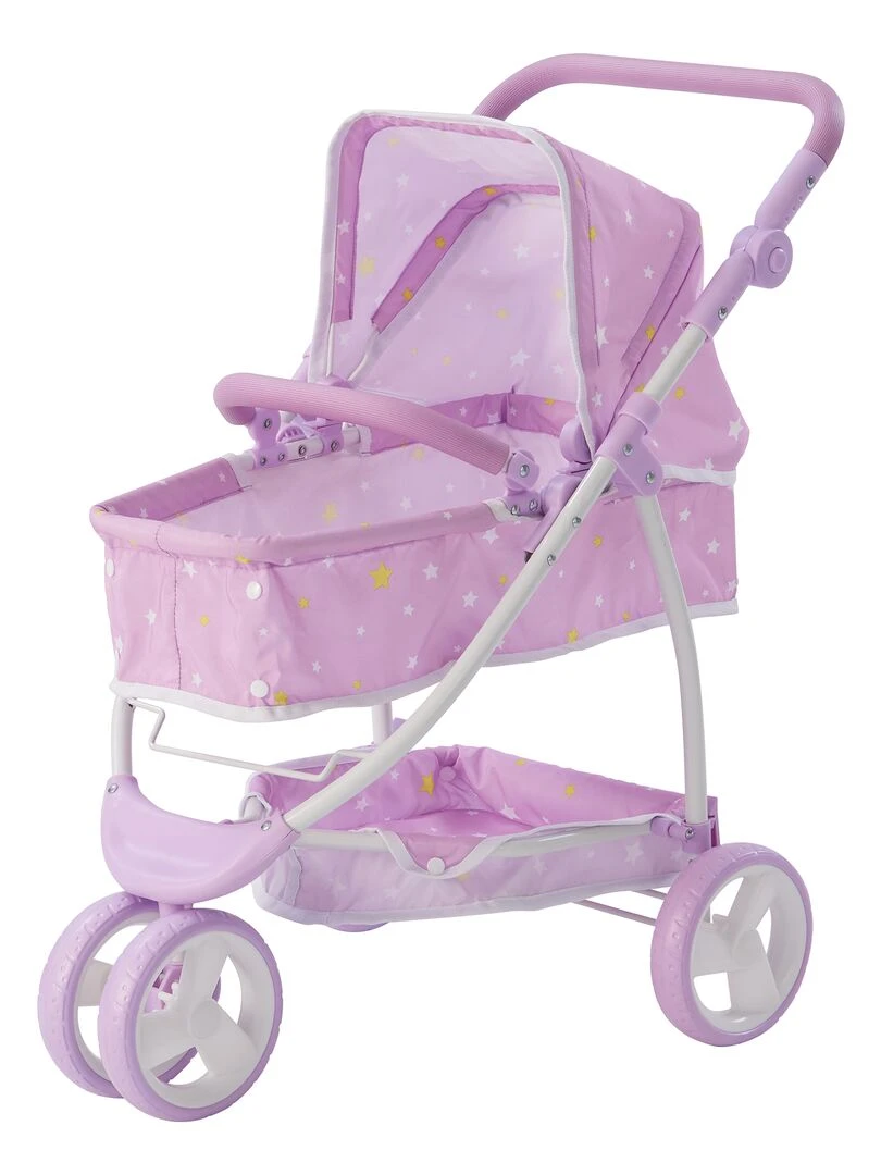 Poussette landau nacelle 2en1 pour poupée poupon de 40 45 cm Olivia’s Little World OL 00010 N/A