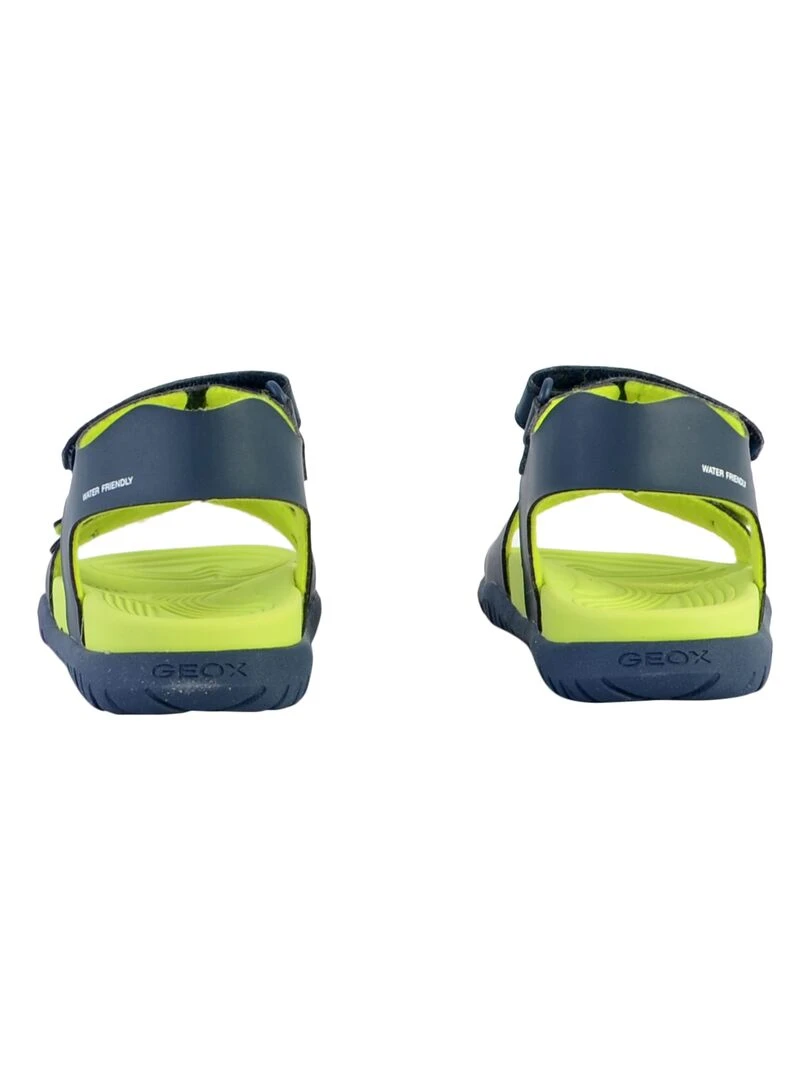 Sandale à Scratch Plate Geox Enfant Fusbetto   Bleu marine