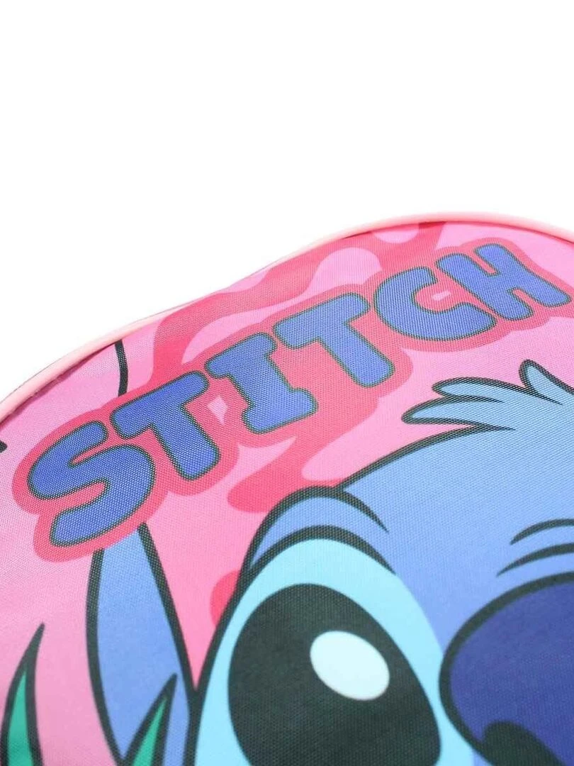 Disney Sac à dos fille imprimé Lilo Et Stitch 30x26x10 cm Rose