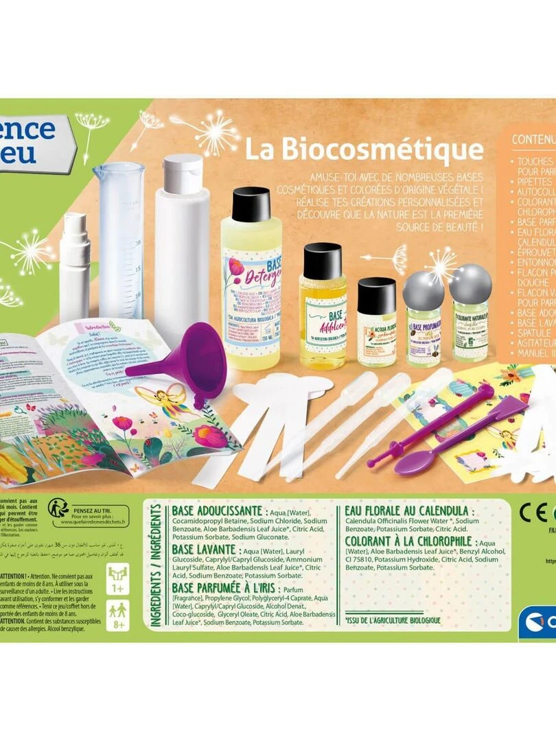 Kit science et jeu : Play for Future : La biocosmetique   N/A