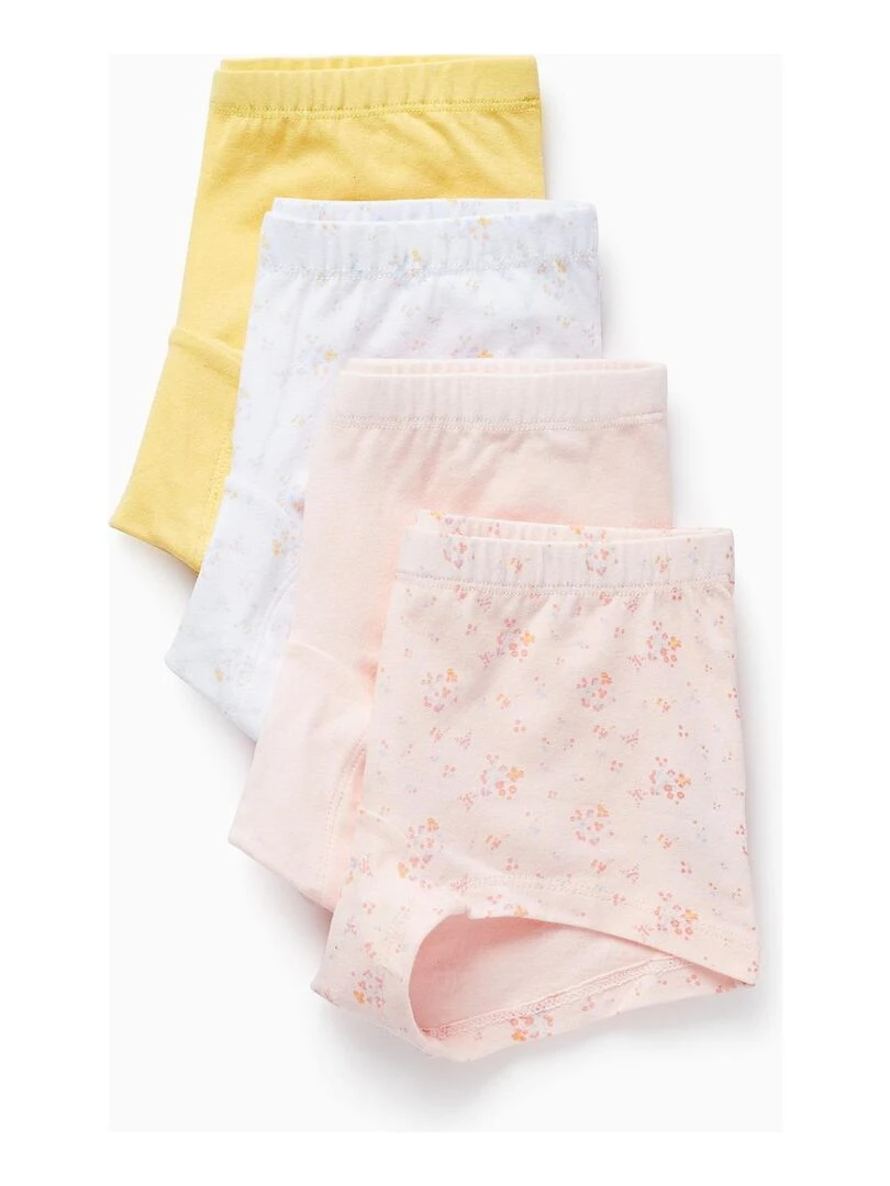 Pack de quatre bloomers essential line 'Zippy' Multicolore