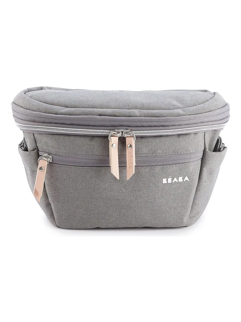 Organiseur de poussette et sac pop up Biarritz gris chiné Gris
