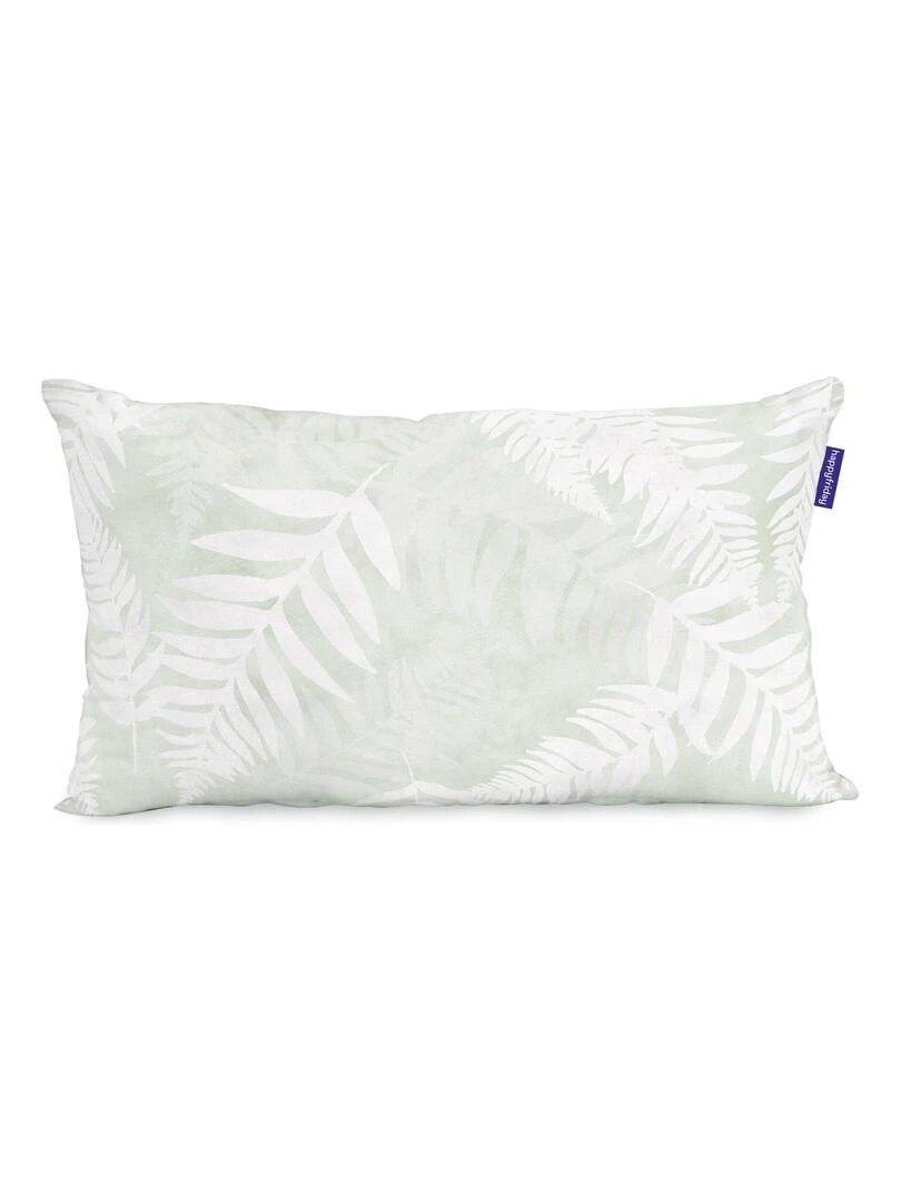 Housse de coussin Ohara "Happyfriday"   Blanc