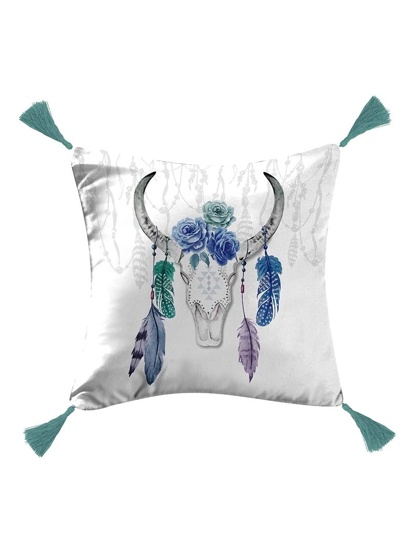 Coussin Toreo Blanc Blanc