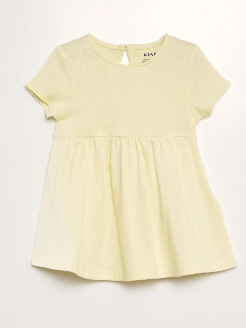 Lot de 2 robes volantées Jaune
