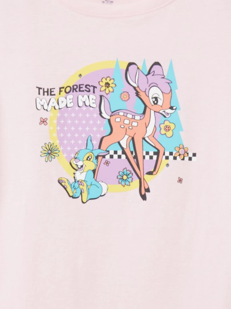 T shirt imprimé 'Bambi' Rose