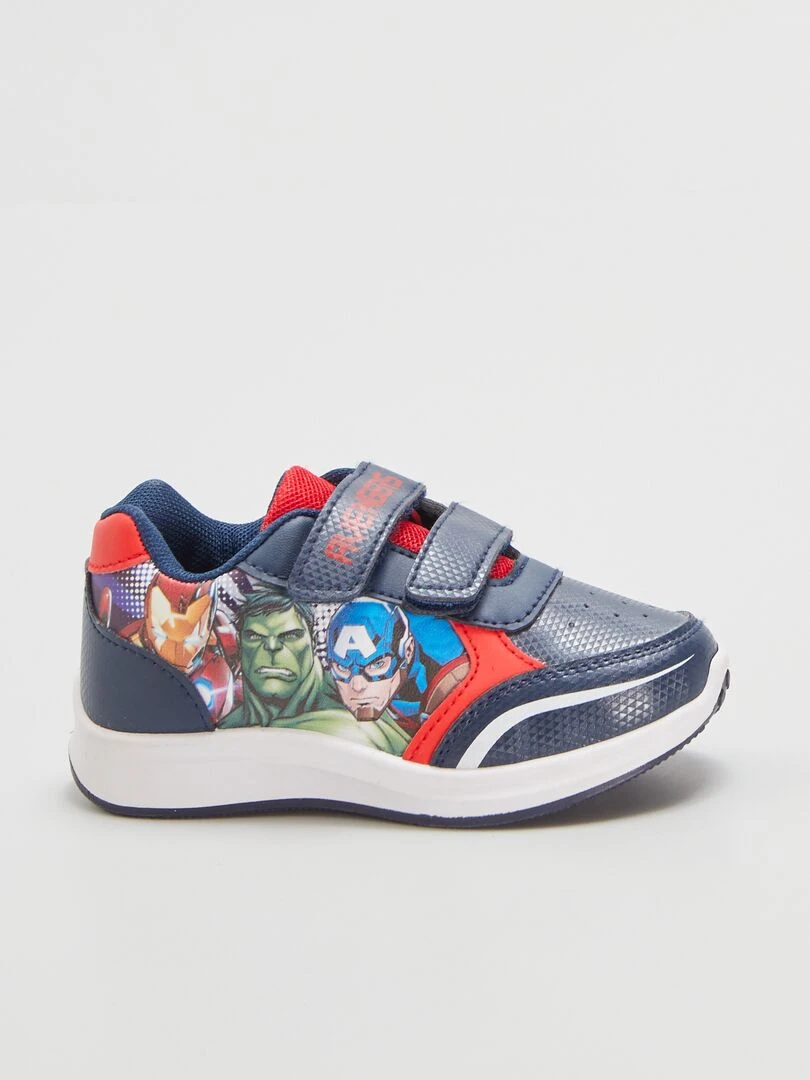 Baskets à scratchs 'Avengers' bleu