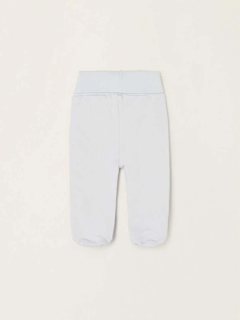 Pack 4 Pantalons avec Plis pour Nouveau Né et Bébé ESSENTIALS LINE Multicolore