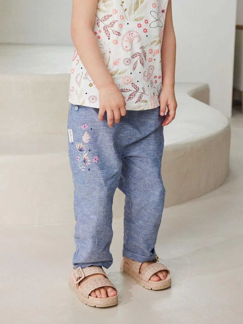 Pantalon bébé Masha   Bleu