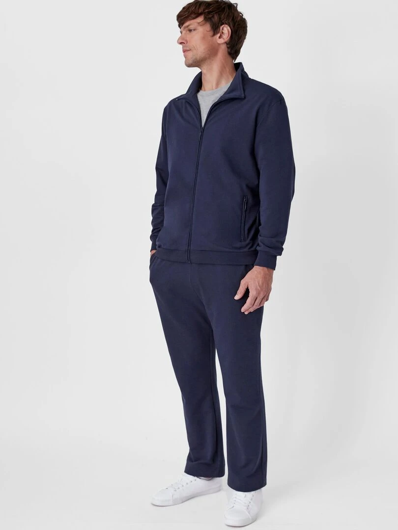 Ensemble de détente + tee shirt offert Damart Bleu