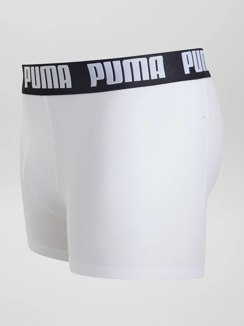 Boxers 'Puma'   Lot de 4   Blanc/gris/noir