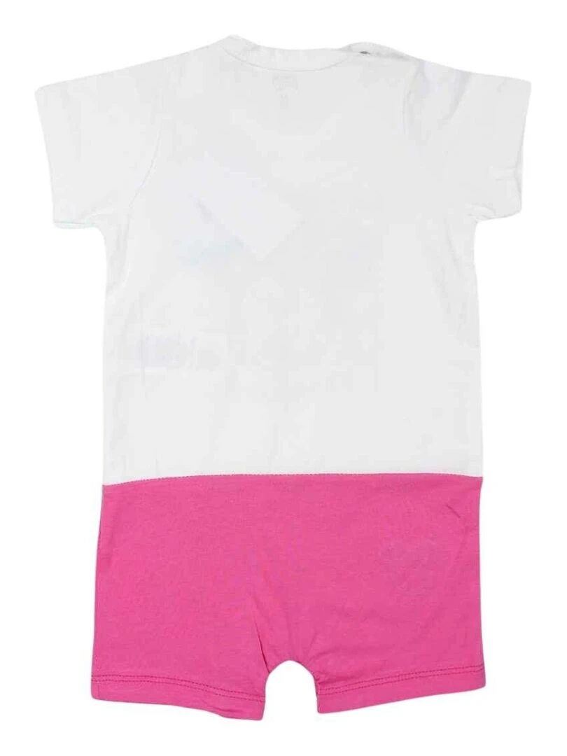 Disney Combishort bébé fille imprimé Minnie en coton Rose