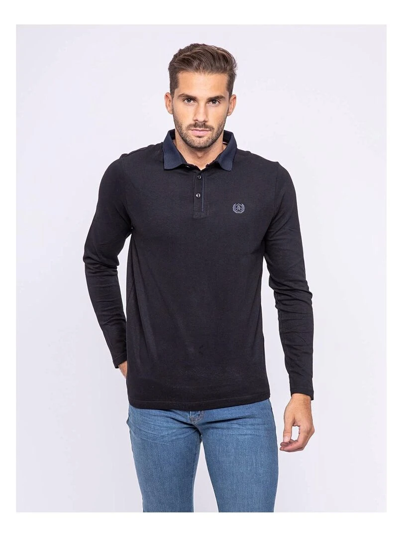 Polo manches longues PALANGA Noir