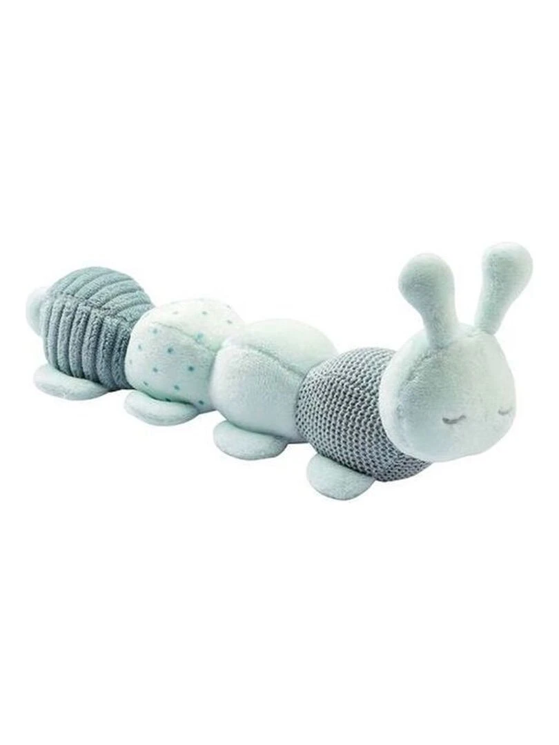 Doudou nattou chenille vert pantin 26 x 8 x 8 cm lapidou Vert