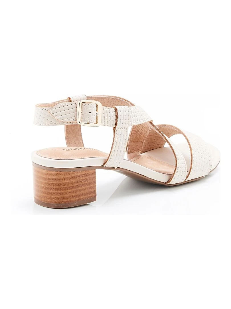 Sandales à talon   Damart   Beige