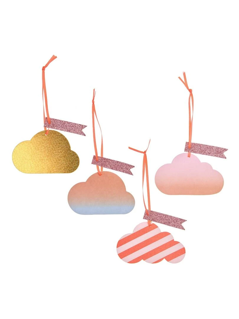 Etiquettes cadeaux nuage N/A